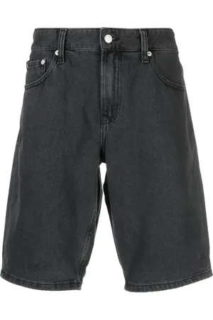 Calvin Klein Logo-patch denim shorts
