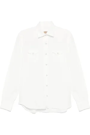 BARBA Panelled shirt