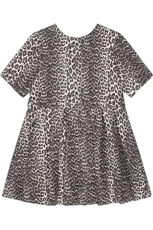 Ganni Leopard-print minidress