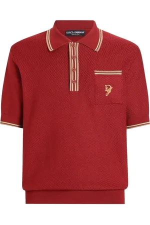 Dolce & Gabbana Logo-embroidered polo shirt