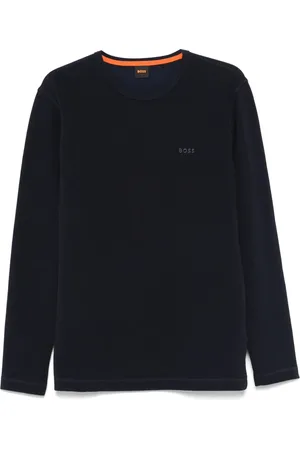 HUGO BOSS Logo-embroidered sweater