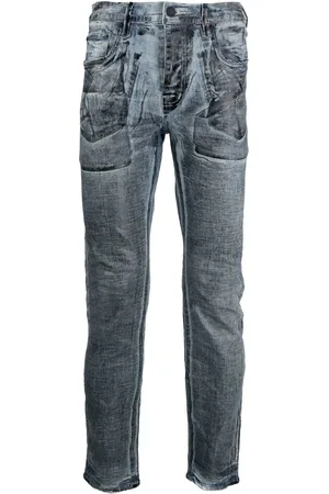 Purple Brand X-Ray low-rise skinny jeans