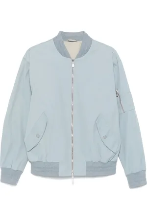 ELEVENTY Twill bomber jacket