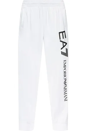 EA7 Logo-print track pants