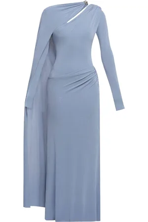 CHATS BY C.DAM Cape-sleeve dress