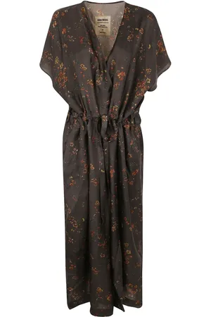UMA WANG Floral-print maxi dress