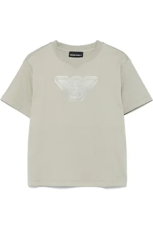 Emporio Armani Logo-stamp T-shirt