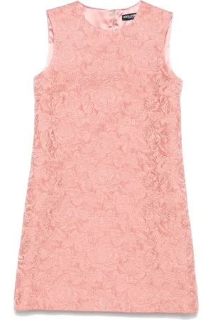 Dolce & Gabbana Floral-jacquard mini dress