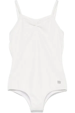 DOUUOD KIDS Bow-detail swimsuit