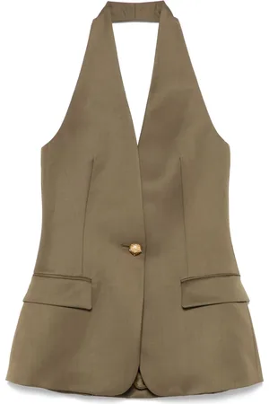 GIUSEPPE DI MORABITO Virgin wool tailored vest