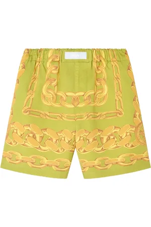 VERSACE Medusa Chains-print shorts