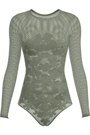 MACCAPANI Monogram bodysuit