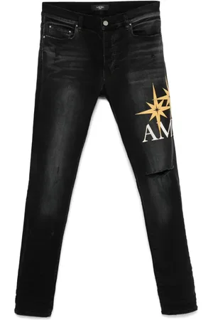 AMIRI Starburst-appliqué jeans