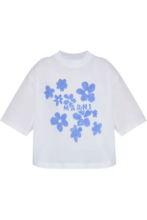 Marni Floral-motif t-shirt