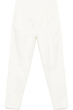 LARDINI Pleated tapered trousers
