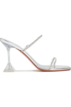 Amina Muaddi 95mm Gilda Heeled sandals