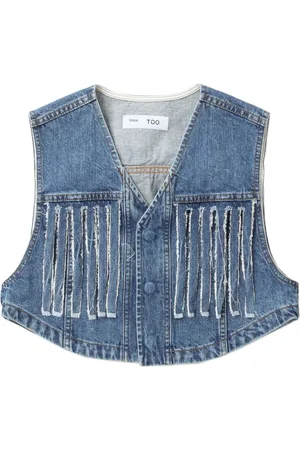 TOGA PULLA Cotton denim vest