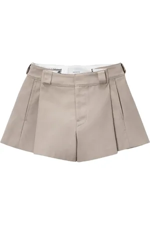 Alexander Wang High-waisted pleated shorts
