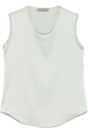 D.EXTERIOR Satined blouse