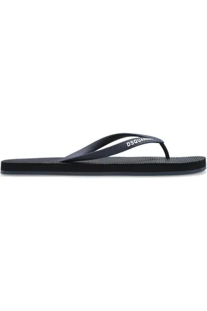 Dsquared2 Logo-embossed flip flops