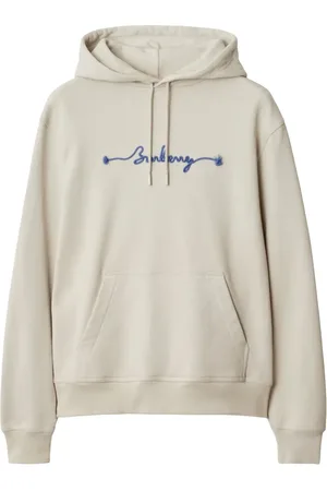 Burberry Logo cotton hoodie