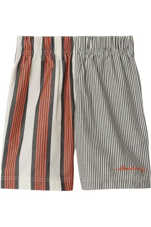 Burberry Striped cotton shorts