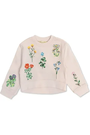Stella McCartney Floral-embroidered sweatshirt