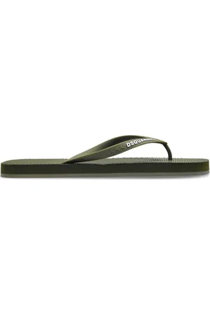 Dsquared2 Logo-embossed flip flops