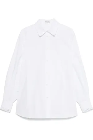 MAGDA BUTRYM Crochet-trim shirt