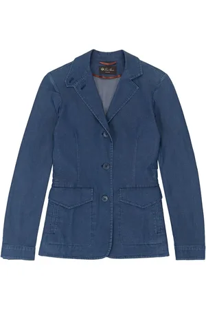 Loro Piana Kelsey denim blazer