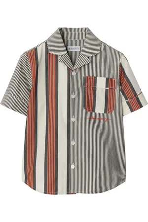 Burberry Two-tone striped shirt