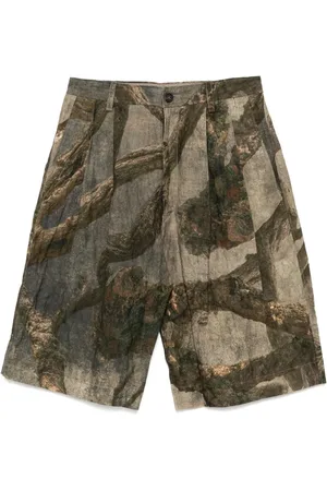 ZIGGY CHEN Tree print short