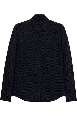Giorgio Armani Chevron-pattern shirt