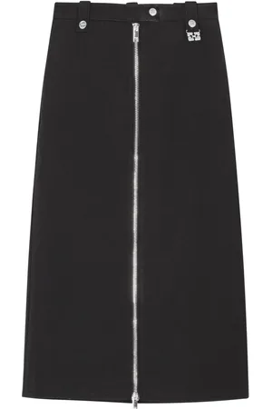 Ganni Zip-up skirt
