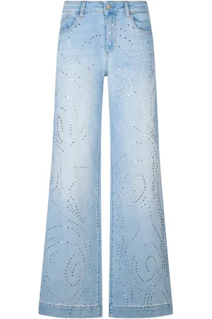 Liu Jo Stud detailing flared jeans