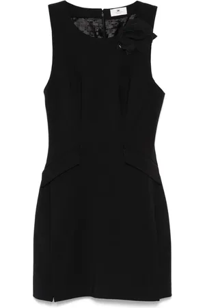 Elisabetta Franchi Sleeveless crepe mini dress