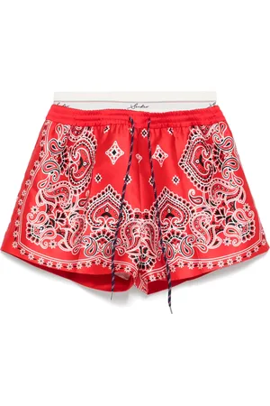 Sandro Bandana-print shorts