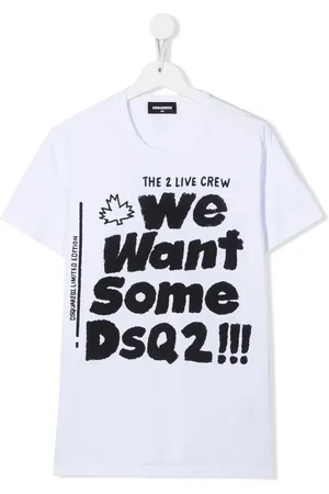 Dsquared2 TEEN Live Crew logo T-shirt