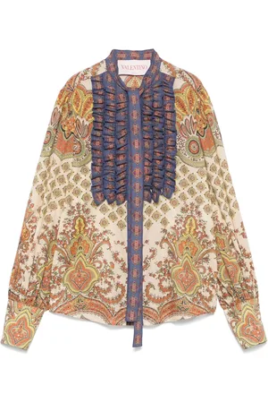 VALENTINO GARAVANI Geometric-print shirt