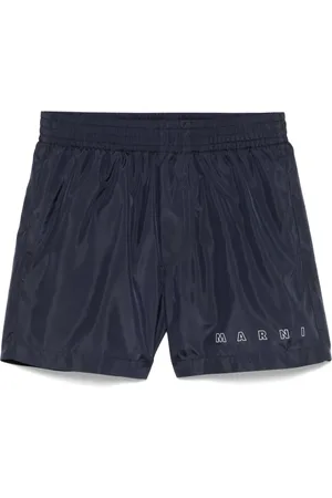 Marni Logo-print swim shorts