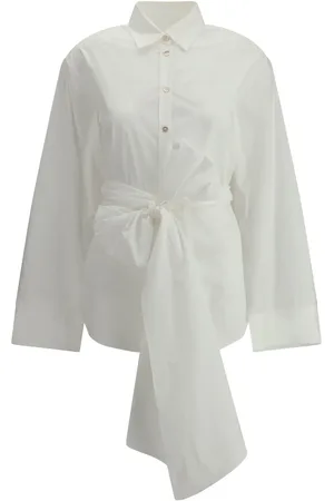FORTE FORTE Open-back blouse