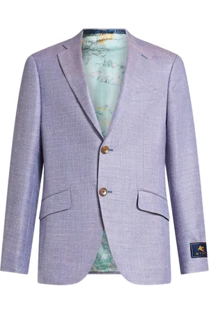 Etro Herringbone pattern blazer