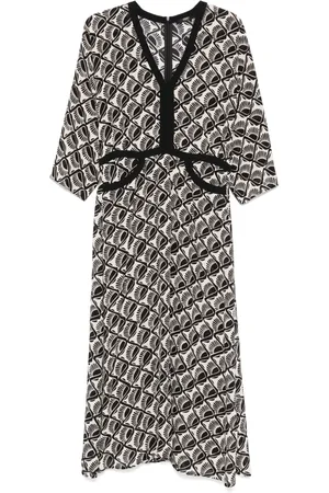 SEVENTY BY SERGIO TEGON Printed midi dress