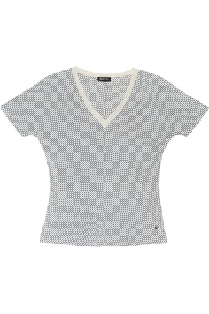 Loro Piana Striped silk T-shirt