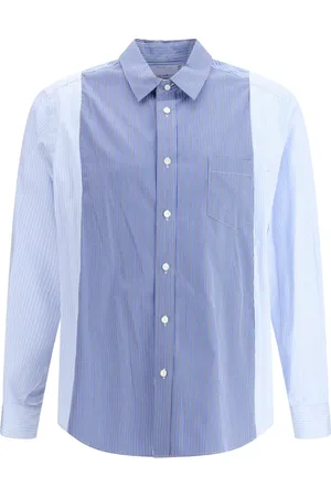 SACAI Mixed stripes shirt