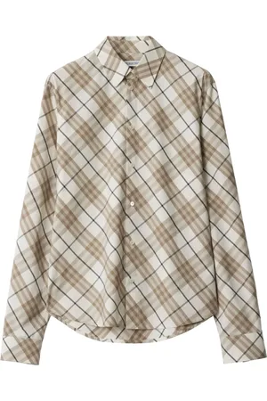 Burberry Check Cotton shirt