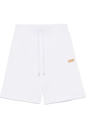 VERSACE Logo-plaque shorts