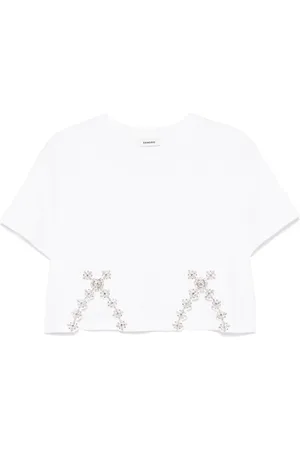 Sandro Rhinestone-embellished T-shirt