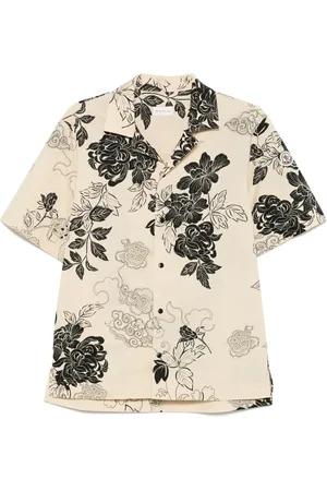 Moncler Floral-print shirt