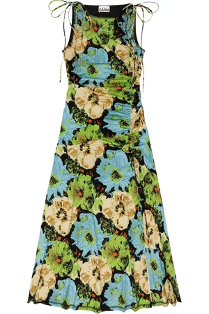 Ganni Floral-print dress